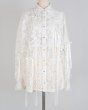 画像1: rurumu: 25SS lace detachable shirts ivory (1)