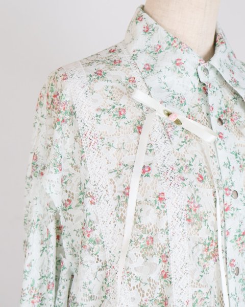 画像4: rurumu: 25SS lace detachable shirts white multi (4)