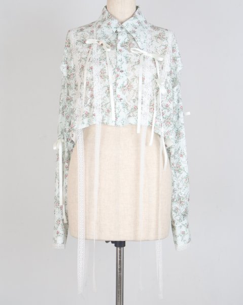 画像5: rurumu: 25SS lace detachable shirts white multi (5)