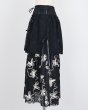 画像3: rurumu:25SS  lace detachable skirt black (3)