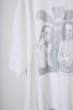 画像4: BODYSONG.  25AW　T/PC/OHIANA2 WHITE (4)