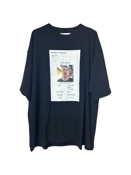 画像1: el conductorH NAGAMINE WIKI T-SHIRT BK (1)