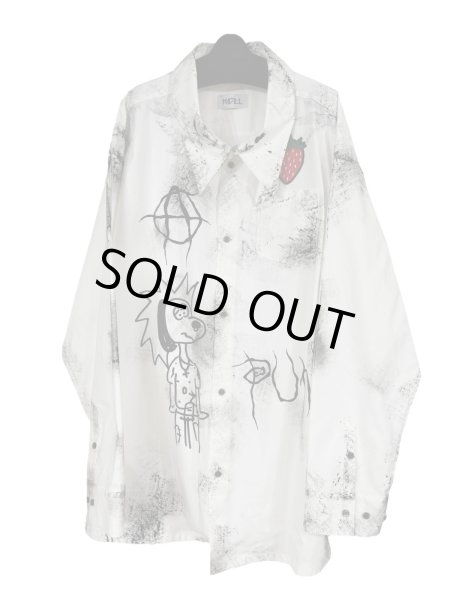 画像1: KIDILL 25AW KL1000 FRESH OVERSIZED SHIRT WHITE (1)