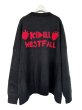 画像2: KIDILL 25AW KL1001 FRESH JACQUARD KNIT PULLOVER BLACK (2)