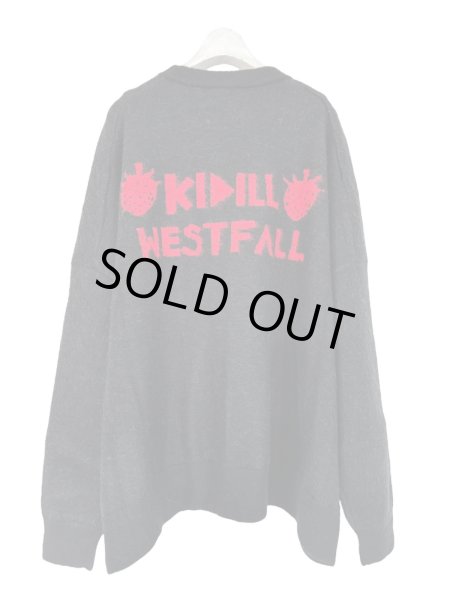 画像2: KIDILL 25AW KL1001 FRESH JACQUARD KNIT PULLOVER BLACK (2)