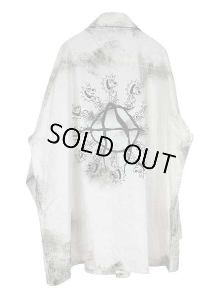 画像2: KIDILL 25AW KL1000 FRESH OVERSIZED SHIRT WHITE (2)