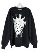 画像1: KIDILL 25AW KL1007 FRESH PULLOVER SWEAT VINTAGE BLACK (1)