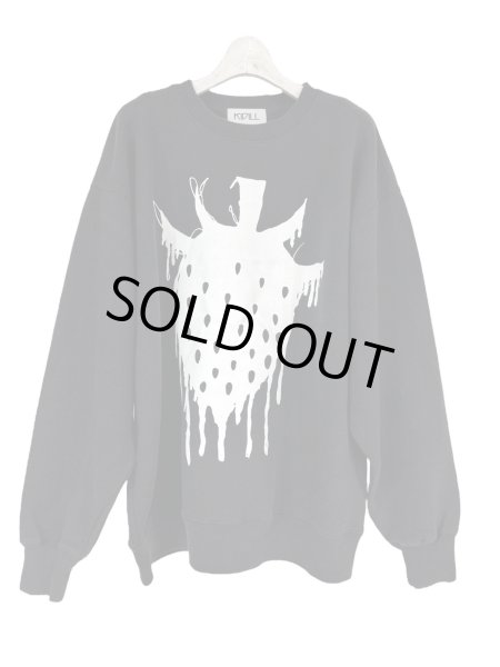 画像1: KIDILL 25AW KL1007 FRESH PULLOVER SWEAT VINTAGE BLACK (1)