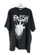 画像1: KIDILL 25AW KL1010 FRESH T-SHIRT VINTAGE BLACK (1)