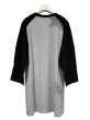 画像3: KIDILL 25AW KL1013 PUNK GIRL RAGLAN T-SHIRT DIRTY GREY×BLACK (3)