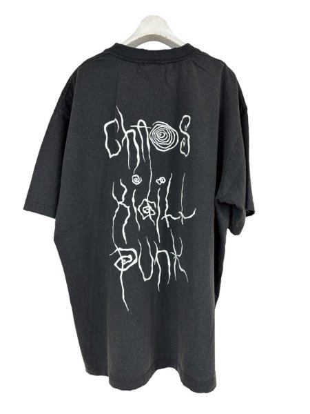 画像2: KIDILL 25AW KL1011 NO FUTURE T-SHIRT VINTAGE BLACK (2)