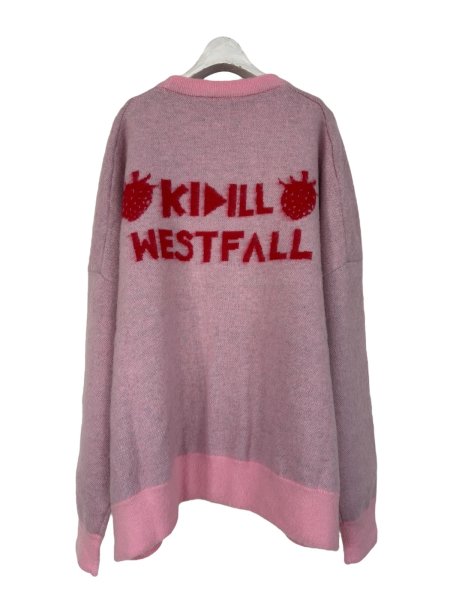 画像2: KIDILL 25AW KL1001 FRESH JACQUARD KNIT PULLOVER PINK (2)