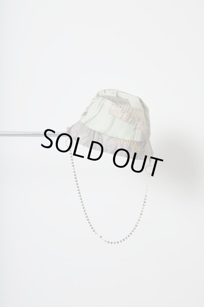 画像2: BODYSONG.  25AW TROMPE L'OEIL MIL HAT JUV KHAKI (2)