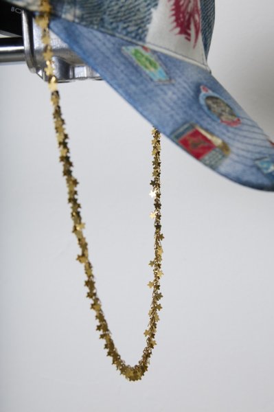 画像6: BODYSONG.  25AW TROMPE L'OEIL DENIM CAP JUV BLUE (6)