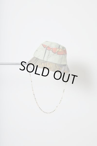 画像1: BODYSONG.  25AW TROMPE L'OEIL MIL HAT JUV KHAKI (1)