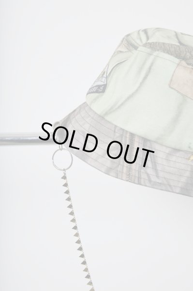 画像3: BODYSONG.  25AW TROMPE L'OEIL MIL HAT JUV KHAKI (3)