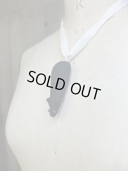 画像3: the tens -the10s linen rats amulet necklace black (3)