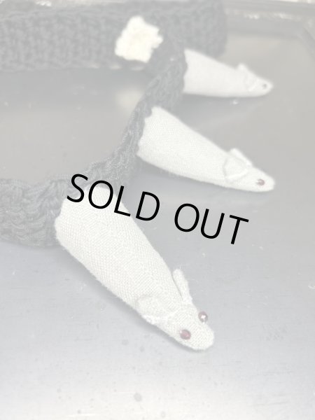 画像4: the tens -the10s 6rats choker black (4)