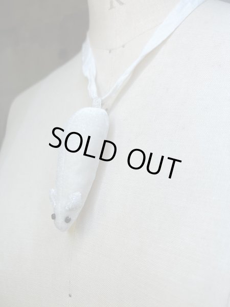 画像3: the tens -the10s linen rats amulet necklace black eyes (3)