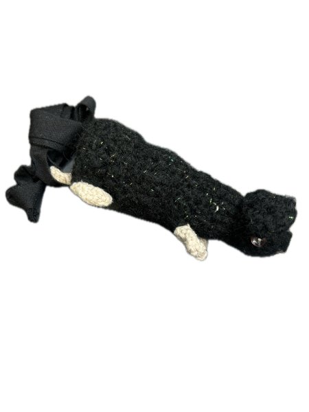 画像2: the tens -the10s rats finger doll necklace 黒 (2)