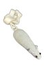 画像1: the tens -the10s linen rats amulet necklace gray (1)