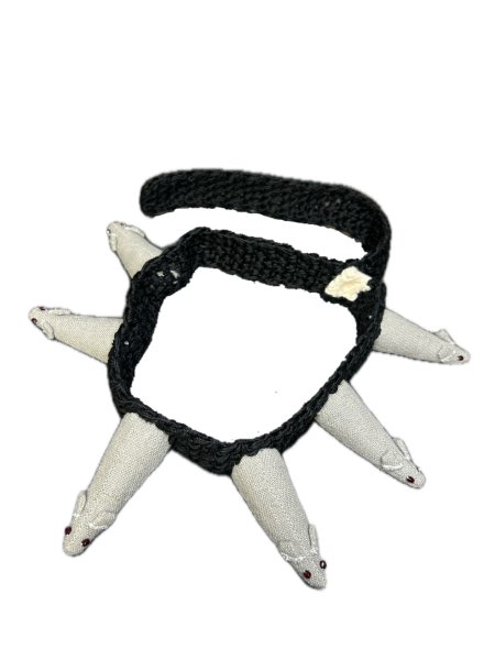 画像1: the tens -the10s 6rats choker black (1)