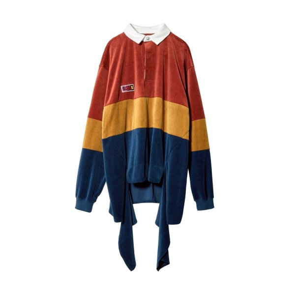 画像1: LIBRIO MENDONÇA　RIBBN POLO SHIRT (1)