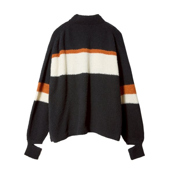画像2: LIBRIO MENDONÇA　KNIT RACING CARDIGAN (2)