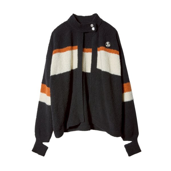 画像1: LIBRIO MENDONÇA　KNIT RACING CARDIGAN (1)