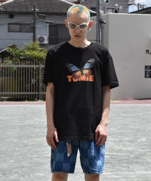 画像3: TOMIE Aagimadara Butterfly T-shirt black (3)