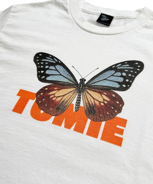 画像2: TOMIE Aagimadara Butterfly T-shirt white (2)