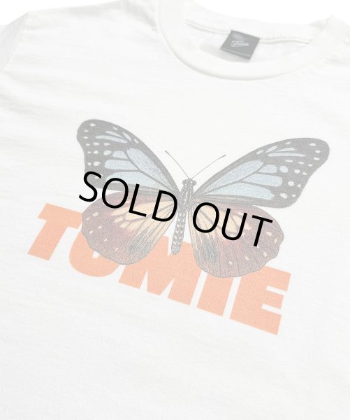 画像2: TOMIE Aagimadara Butterfly T-shirt white (2)