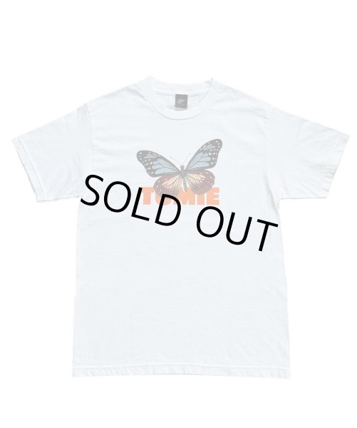 画像1: TOMIE Aagimadara Butterfly T-shirt white (1)