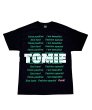 画像1: TOMIE Message Punk! T-shirt black (1)