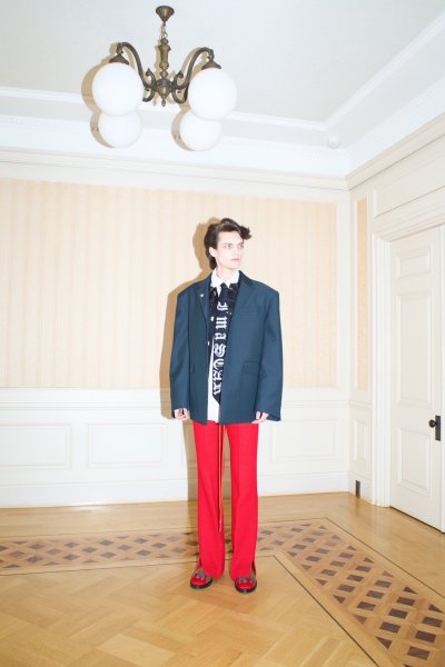 画像4: TENDER PERSON JAQUARD KNIT TIE BLACK (4)