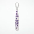 画像1: TENDER PERSON JAQUARD KNIT TIE OFF WHITE (1)