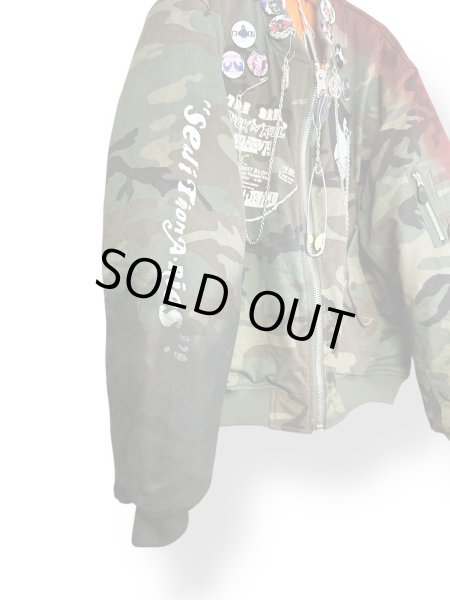 画像4: KIDILL KL996 BOYS FRESH ANARCHY MA-1 JACKET FOSTEX GARMENTS (4)