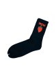 画像2: WESTFALL FRESH SOCKS BLACK (2)
