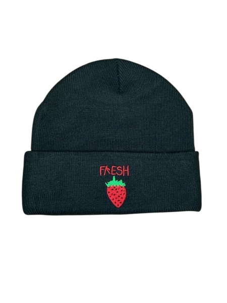 画像1: WESTFALL  FRESH BEANIE BLACK (1)