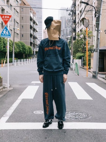 画像2: el conductorH　7DAYS HOMEWEAR ETERNALSLEEP CREW NECK SWEATER (2)