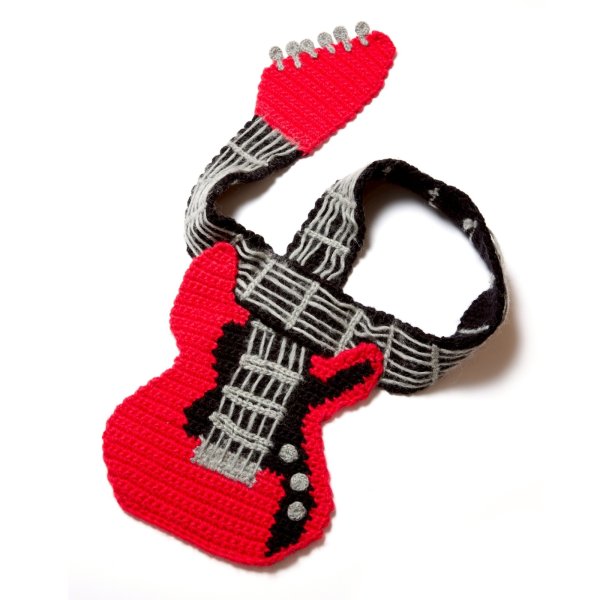 画像3: LIBRIO MENDONÇA TOMODACHI GUITTER MUFFLER RED (3)