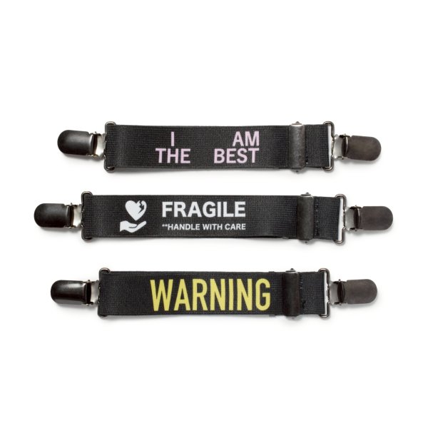 画像2: LIBRIO MENDONCA SUSPENDER/BLACK I AM THE BEST (2)