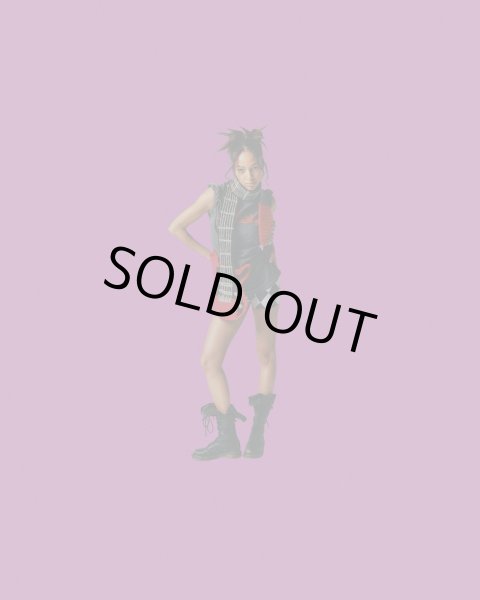 画像7: LIBRIO MENDONÇA　TOMODACHI GUITTER MUFFLER RED (7)