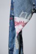 画像19: BODYSONG. 25AW 3D CUT TROUSERS TROMPE L'OEIL JUV BLUE (19)