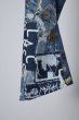 画像8: BODYSONG. 25AW 3D CUT TROUSERS TROMPE L'OEIL JUV BLUE (8)