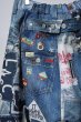 画像11: BODYSONG. 25AW 3D CUT TROUSERS TROMPE L'OEIL JUV BLUE (11)