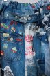 画像4: BODYSONG. 25AW 3D CUT TROUSERS TROMPE L'OEIL JUV BLUE (4)