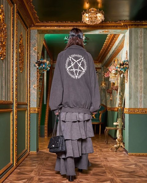 画像6: el conductorH COTTON WASHED FULL ZIP TRACK JKT (6)