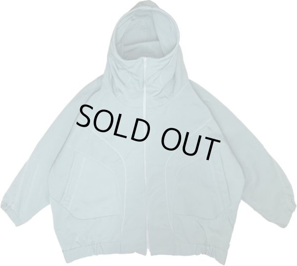 画像1: BALMUNG　ハイネックビッグパーカー　Grey (1)