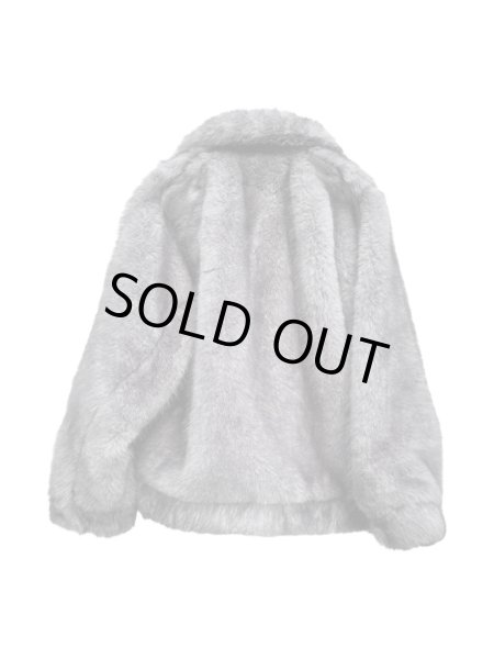 画像2: el conductorH　CHEMICAL FUR BLOUSON SILVER (2)